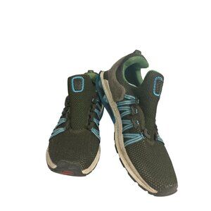Nike Men's AR1999 Size 10 Green Blue Athletic Sneakers Running Shoes